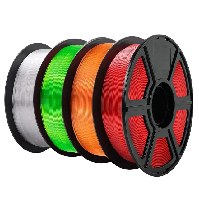 투명 PETG 필라멘트 1.75mm 1kg/500g/250g/200g 투명 필라멘트 PETG 레드 블루 그린 투명 필라멘트 고강도 PETG