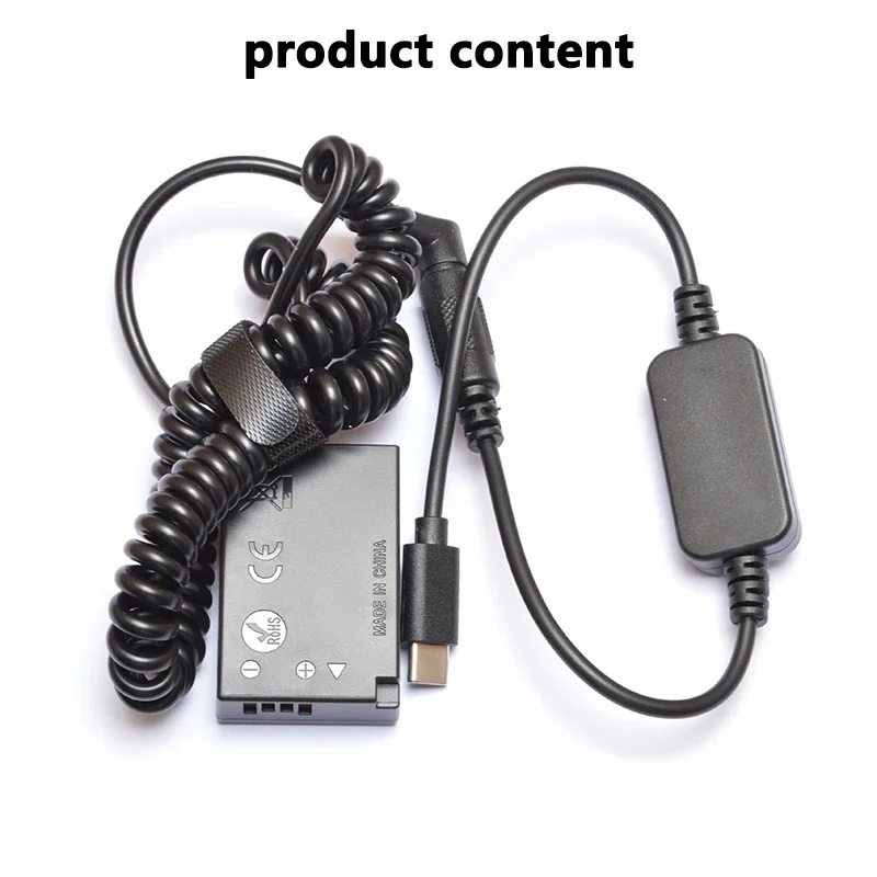 Battery Charger Power Adapter ACK-E18 Type USB C LP-E17 Dummy Battery DC Power AC Adapter For Canon EOS R10 RP 200D 250D 750D 760D 77D 800D 850D 8000D Charger