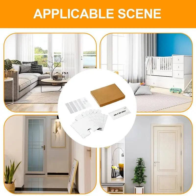 Mirrored Growth Chart Shatterproof Acrylic Height Measurement Mirror Ruler Puzzle Children Height Chart Mirrors Wall Decoration