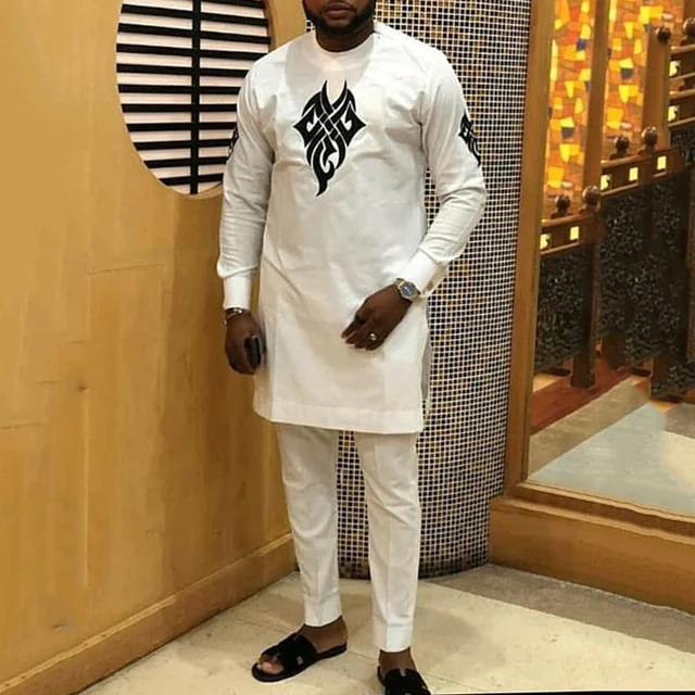 Ahmed Embroidered Kaftan Outfit - Image 2