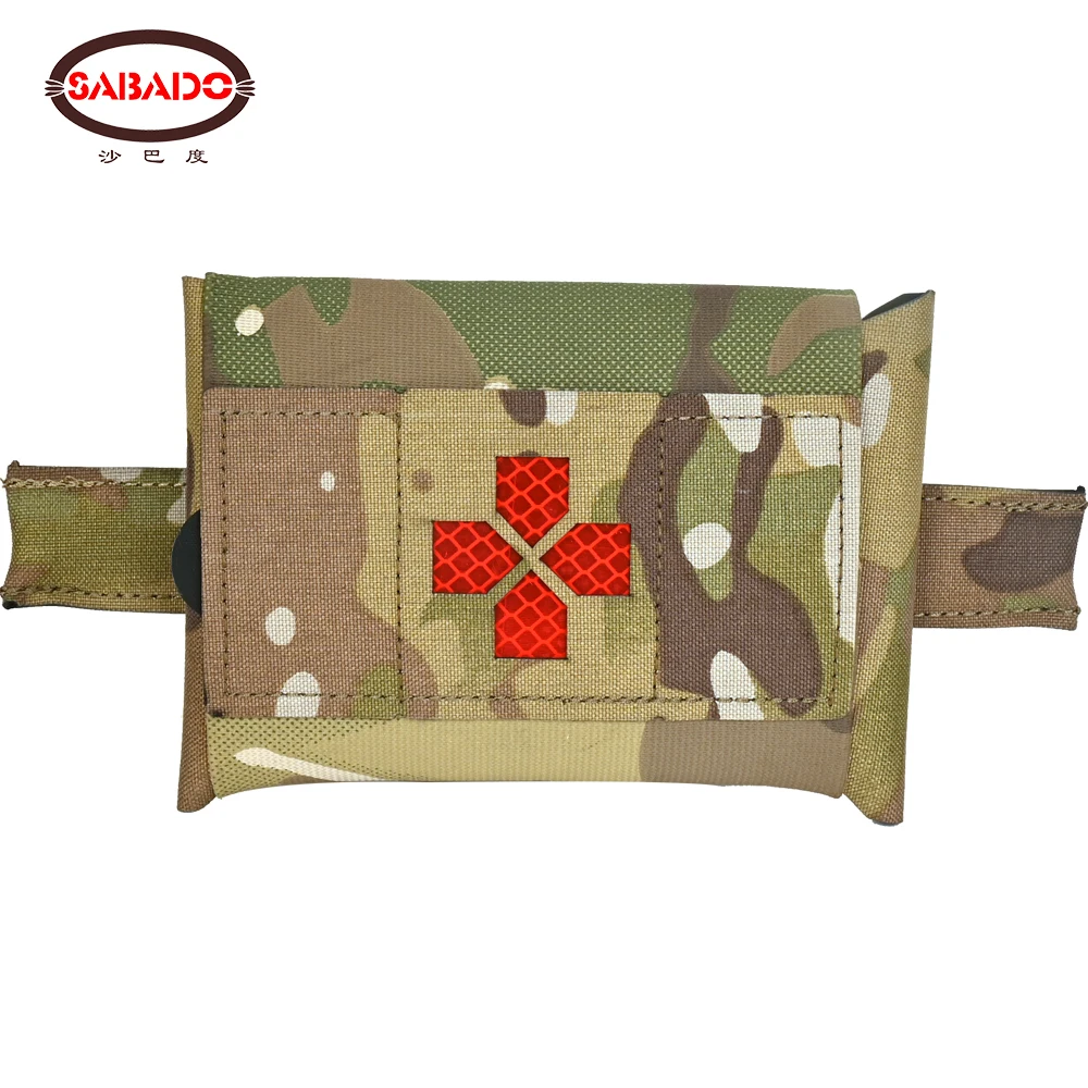 

Micro Trauma Kit Now Pouch TKN IFAK Individual First Aid Fast Hook Loop Pull Tabs MOLLE Belt Hunting Vest Medic Bag Accessories