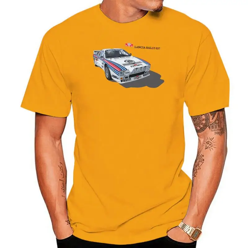 T-Shirt Lancia 037 Martini Montecarlo Rally Winner 1985 H.