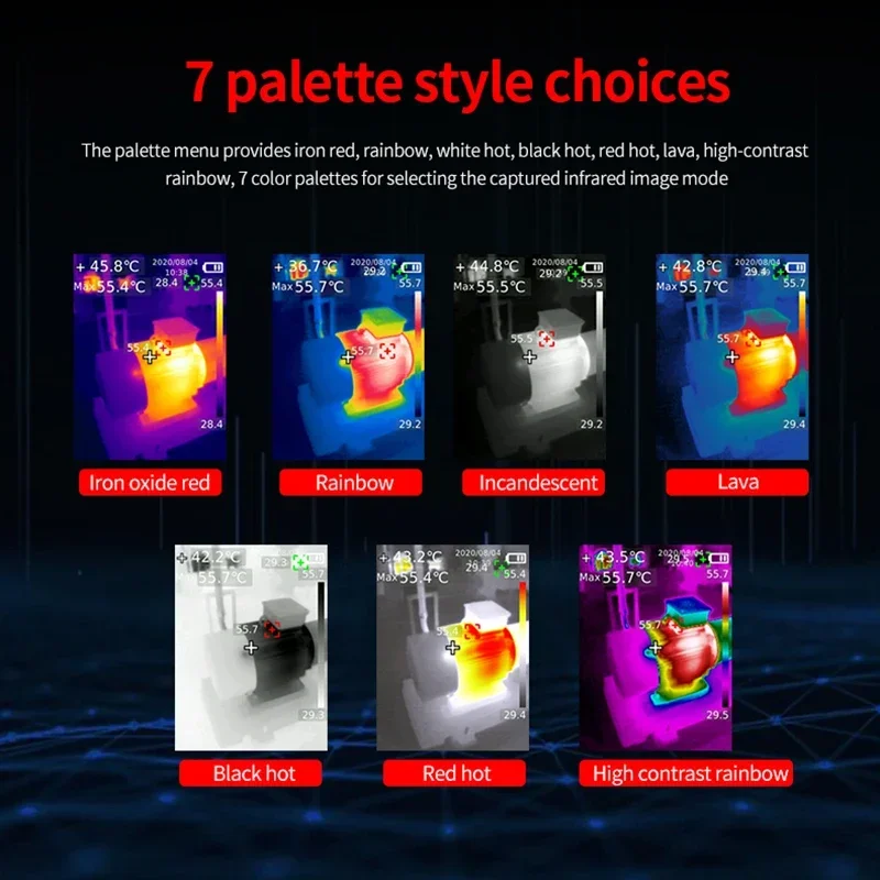 Uni-t Uti260b Infrared Thermal Imager Camera 256x192 Heat Image Thermographic Professional Construction Home Uti 260b Repair