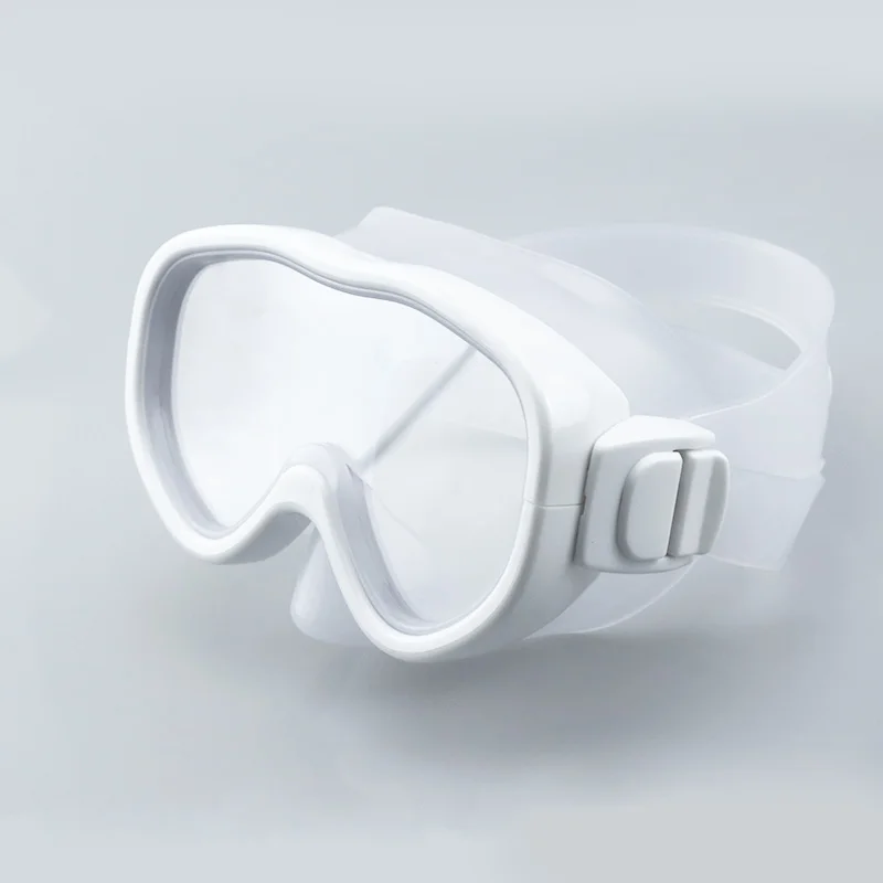 Diving Mask Swimming Goggles Scuba Snorkel PVC Skirt PC Glass Panoramic HD For Kids Youth Anti-Fog with Nose Cover 6