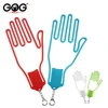 1 Pcs Golf Glove Holder With Key Chain ABS Plastic Glove Rack Dryer Hanger Stretcher 4 Colors Golf Gloves Stretcher Drop Ship 2