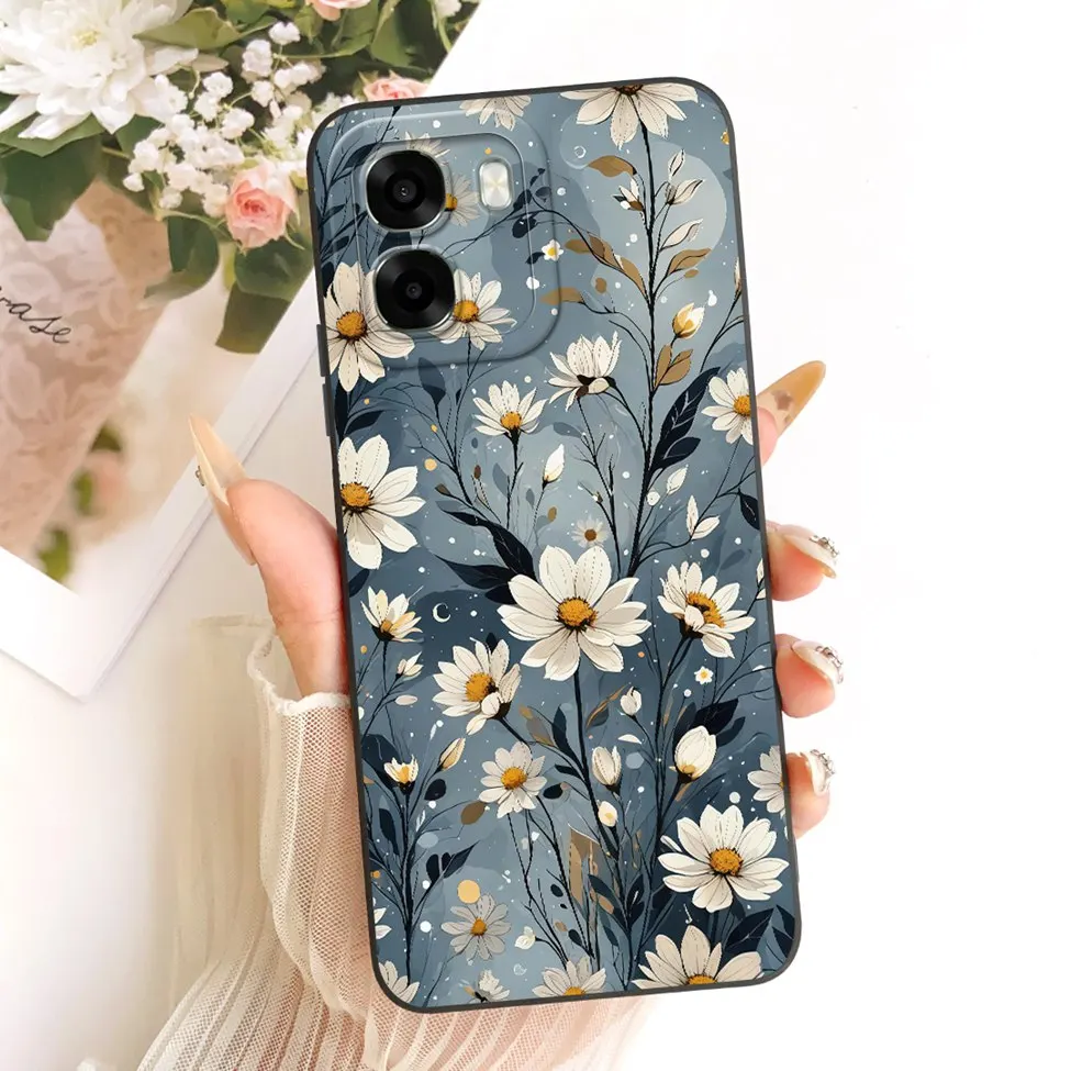 Luxury Fashion Cute Painted Silicone Case - Oppo A6 Series
