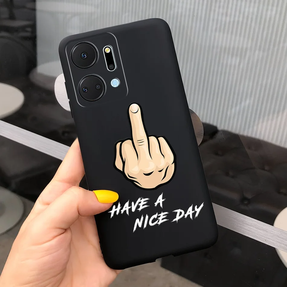 Beautiful Girl Sunflower Soft Silicone Bumper Phone Case
