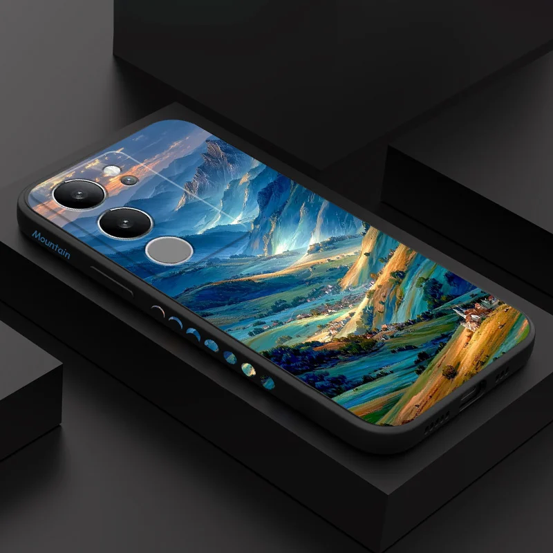 Elegant Mountain-Themed Phone Case