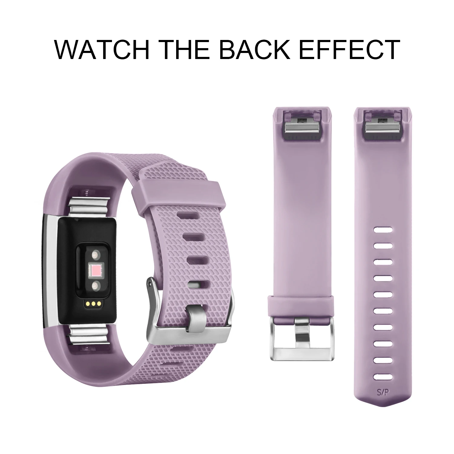 Flexible TPU Strap for Fitbit Charge 2 - Smart Watch Band Replacement Bracelet