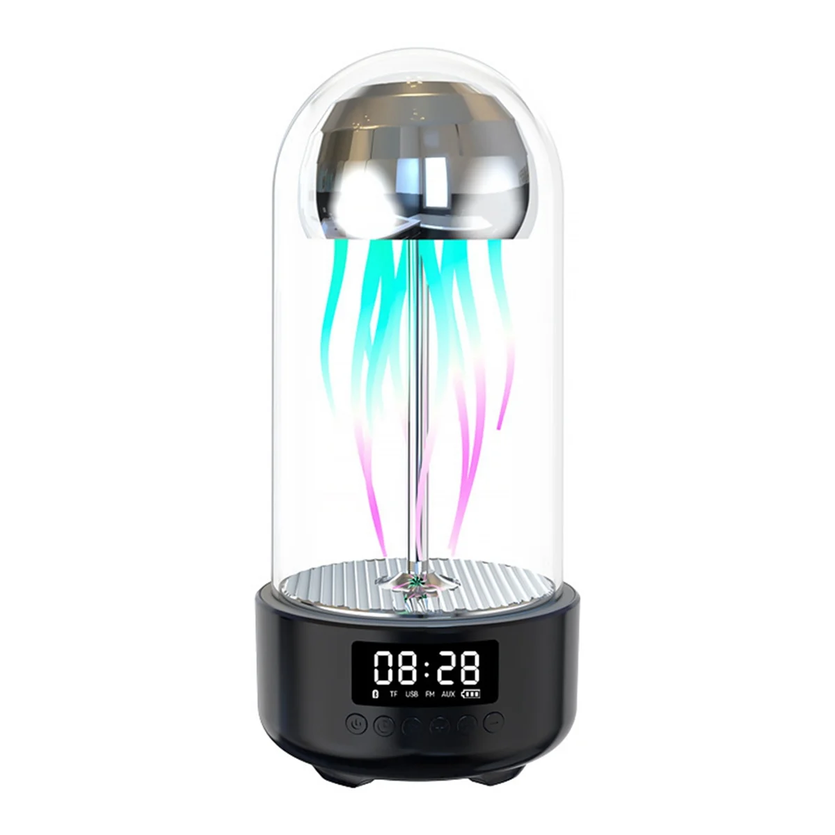 Mini Speaker of Creativity Mobile Mechanical Jellyfish Bluetooth Speaker Colorful Lamp Octopus Audio Desktop Ornaments
