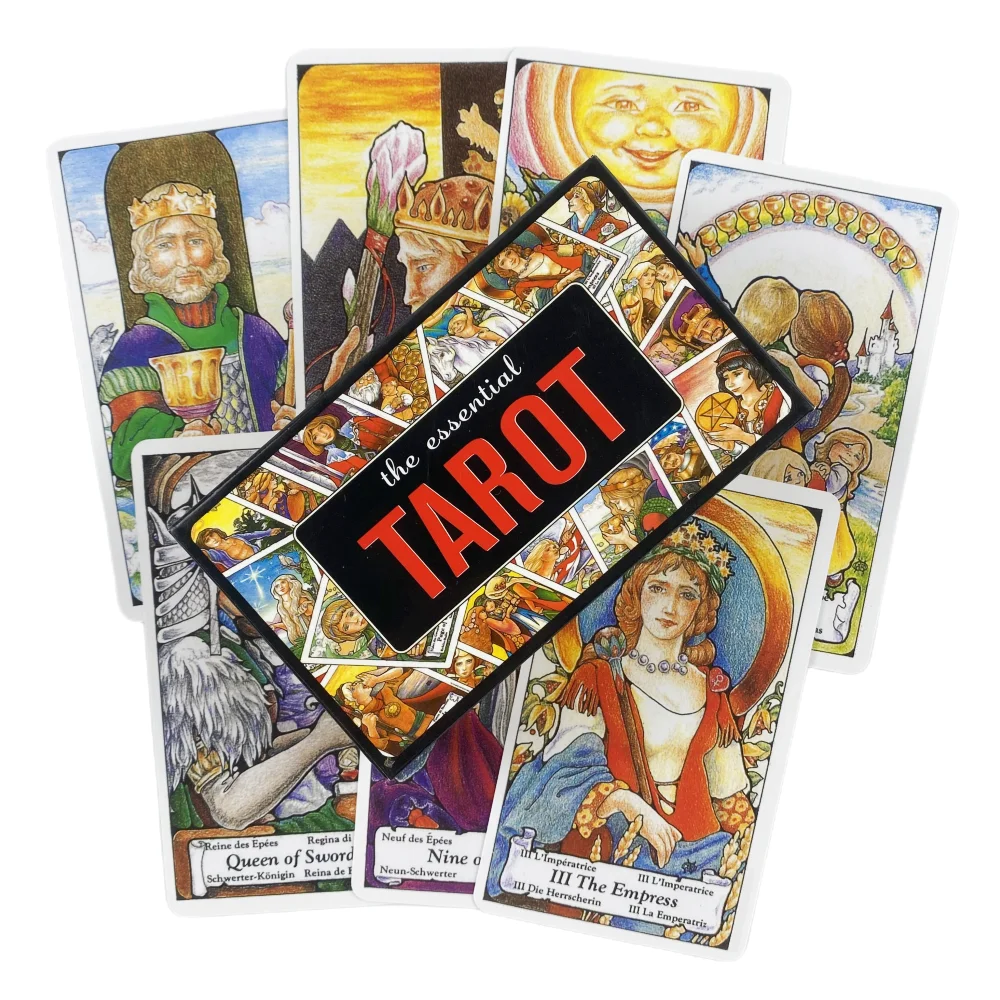 Spanish Rider Tarot Cards Divination Deck English Versions Edition Oracle  Board Playing Table Games For Party - AliExpress