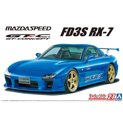 

Aoshima 06147 Static Assembled Car Model Toy 1/24 Scale For Mazda FD3S RX-7 A Spec GT Car Model Kit