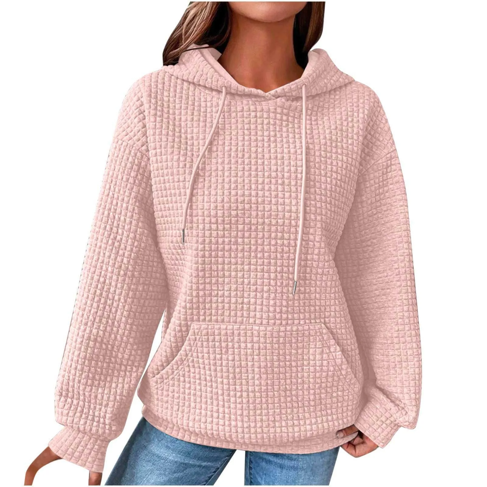 

Hoodie Sweatshirts Long Sleeve Sweaters For Women Wool Clothing New Arrivals Knitted Jumpers Female Outerwears Fashion Tops