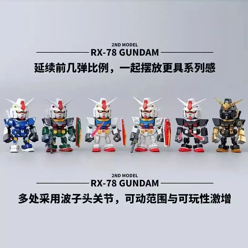バンダイオリジナルガンダム RX-78-2 QMSV ミニ 2.0 アクション