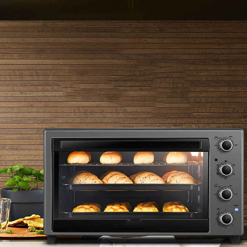 Electric Oven Home Baking Integrated Multi-function 60L Large Capacity Hot Air Circulation Non-stick Oil ATO-M60A 1639 2