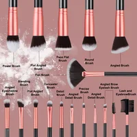 Professional 14/16PCS Makeup Brushes Set Soft Fluffy Eye Shadow Foundation Blush Powder Concealers Female Cosmetics Beauty Tools 2