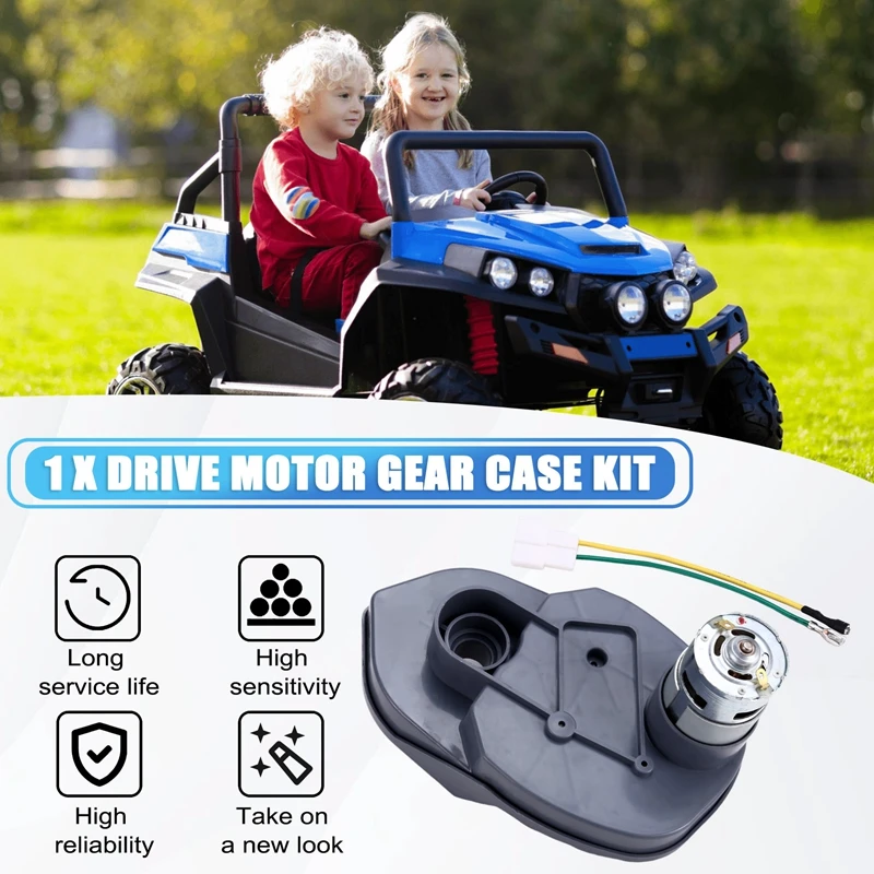 CJSD-Children Electric Car FY-750 RS775 24V 25000RPM High Speed Gear Case Children Electric Car Reducer Gear Case