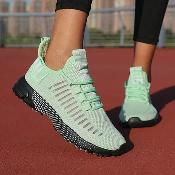 أحذية اللياقة البدنية للرجال صيف جديد تنفس الراحة شبكة اللياقة البدنية التدريب أحذية رياضية الشارع العصرية موضة أحذية الجري على الطرق 2