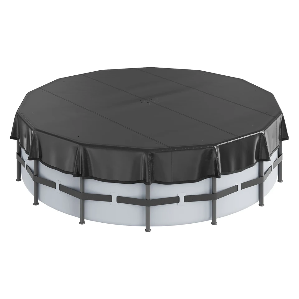 Durable Round Pool Cover with Solar Heating System