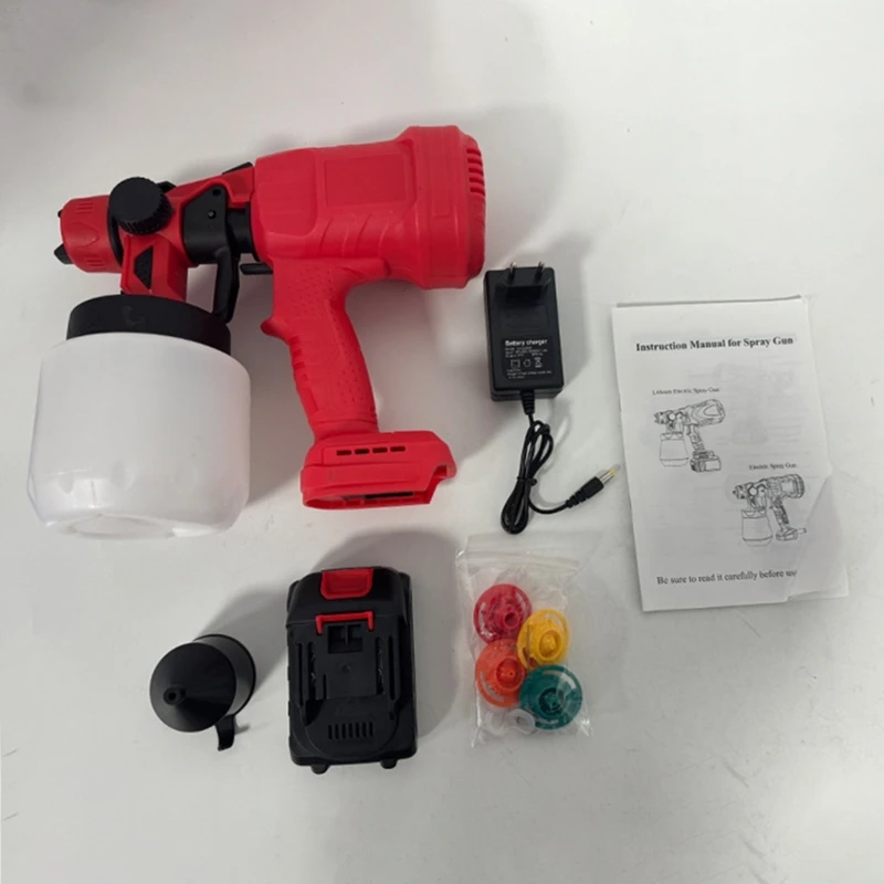 

Paint Sprayer Powerful Paint Guns HVLP Electric Guns with 1000ml Container 3 Patterns for Furniture