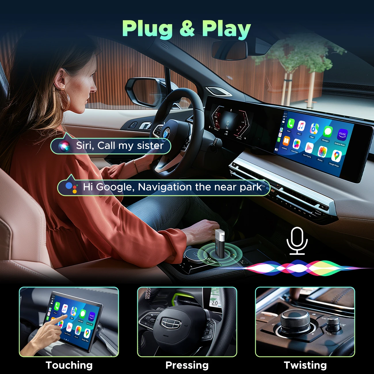 TOGUARD 2 in 1  ī÷   ȵ̵ ڵ  , 5Ghz  CŸ, USB ÷  ÷  