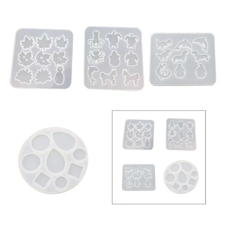 

E15E Maple Leaf Gems Epoxy Resin Casting Silicone Mold DIY Craft Home Ornament