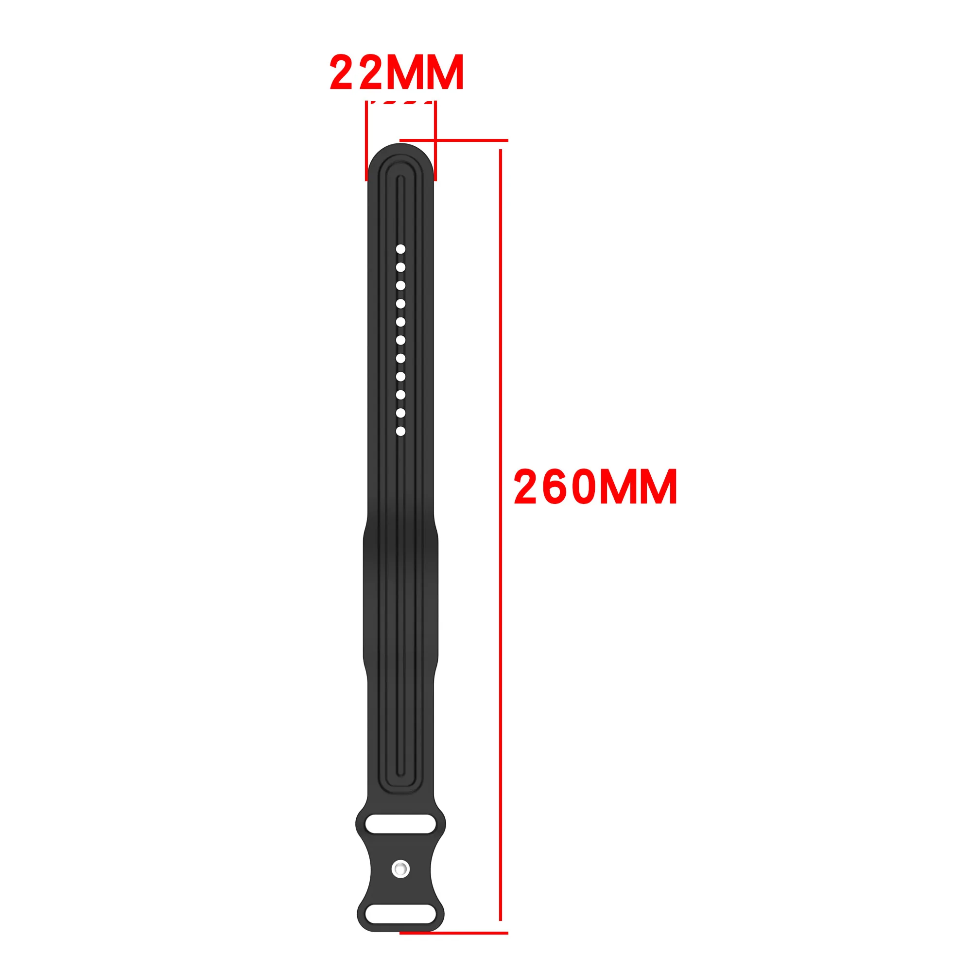 Silicone Strap for Smart Band - Men's and Women's Bracelet Replacement Wristband Accessory