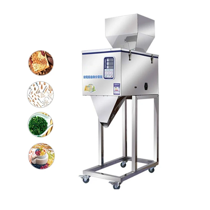 

Automatic Granular Powder Filling Machine Tea Dry Powder Flour Sugar Spices Coffee Bag Sachet Particle Weighing Packing Machine