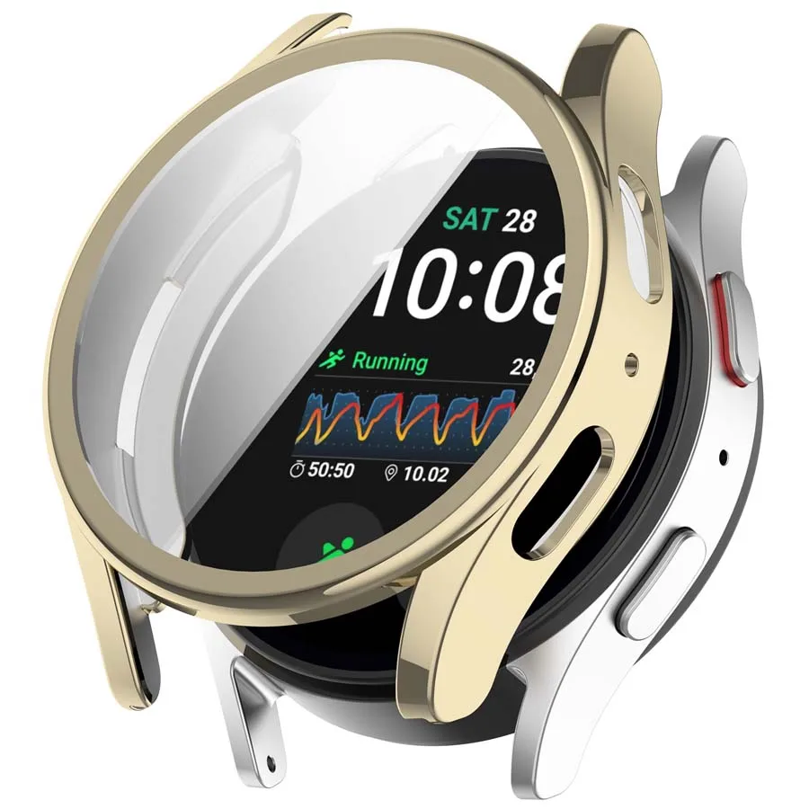 All-Around Protective TPU Watch Case with Screen Protector - Sleek Bumper Shell