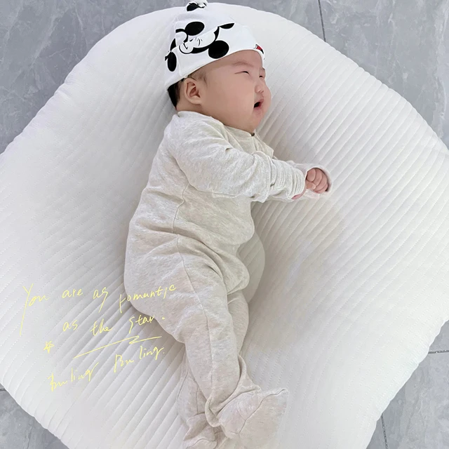 Carters Products unisex Cotton Baby Romper Solid White Zippered Footed Jumpsuit 0 12m