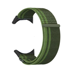Nylon Braided Adjustable Elastic Sport Wristband - Universal Fit for Pixel 4 (45mm) (B - Green)