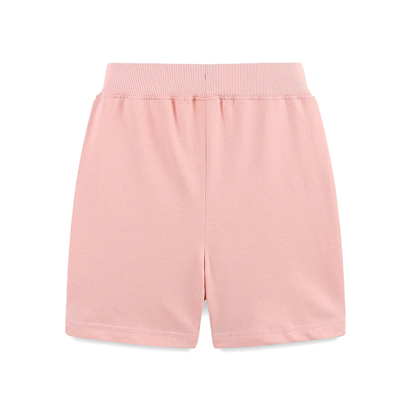 Little maven Summer Cartoon Embroidered Unicorn Pink Baby Girls Shorts Princess Pants Cotton Soft Kids 2-7years Sporty Pant
