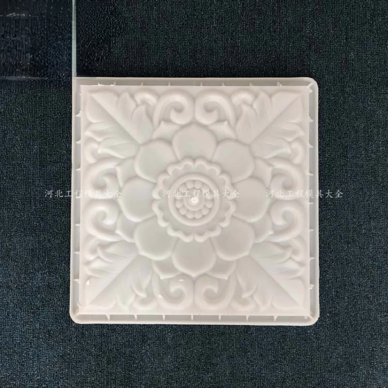 

In Chinese Antique Style Brick Carving Plastic Mold Courtyard Decoration Paving Floor Tile Shadow Wall Cement Relief Template