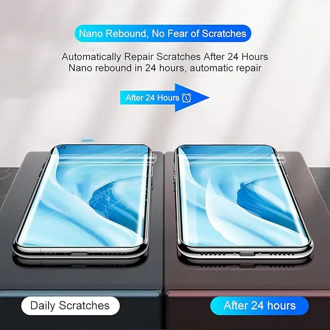 Premium Hydrogel Screen Protector - 3 Pack