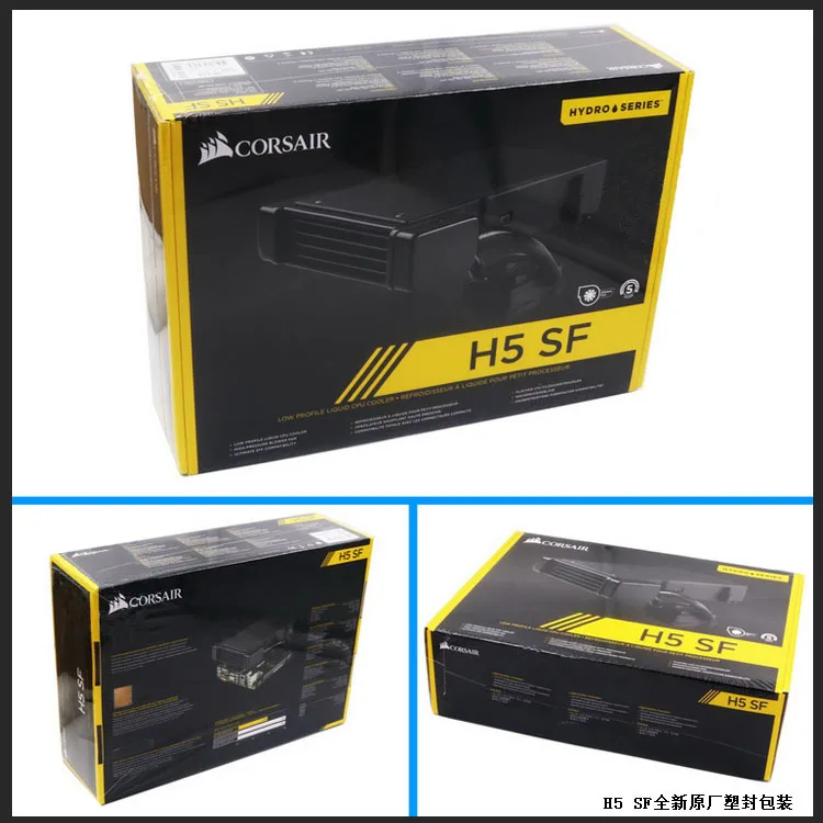 새로운 H5 SF 미니 ITX 소형 마더보드 다중 플랫폼 CPU 수냉식 방열판