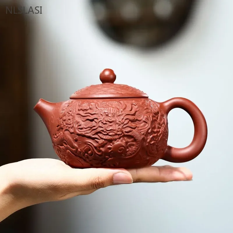 

Чайник из исинской глины с фильтром Dahongpao, 280 мл