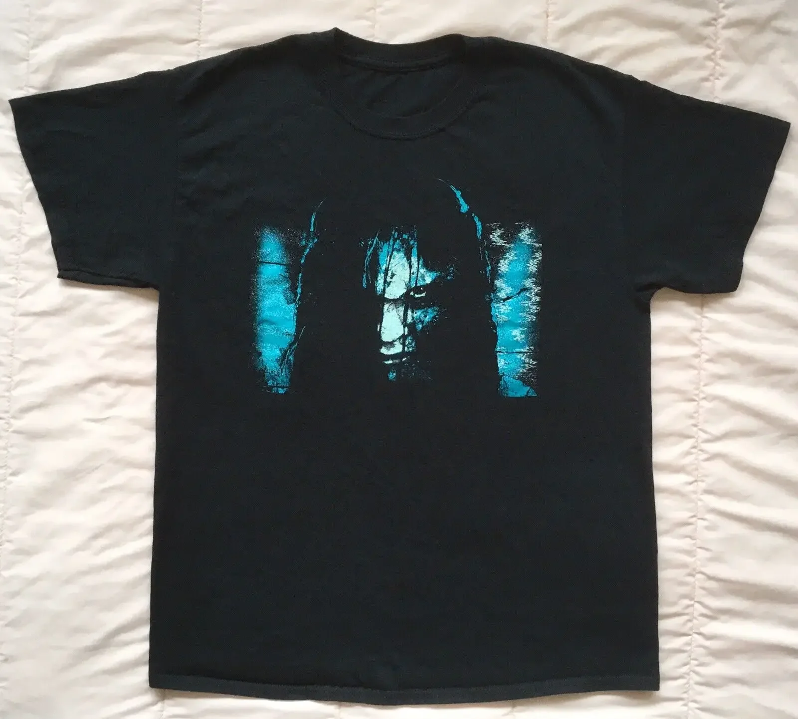 

Кольцо Самара Моргана Садако футболка фильм 2002 VTG промо ужас Y2K Grudge 666