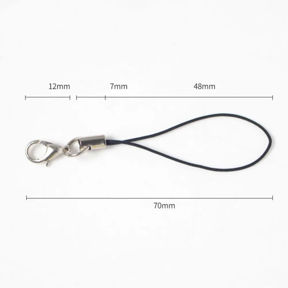 Lanyard Straps with Lobster Clasp for DIY Keychain and Jewelry Crafting