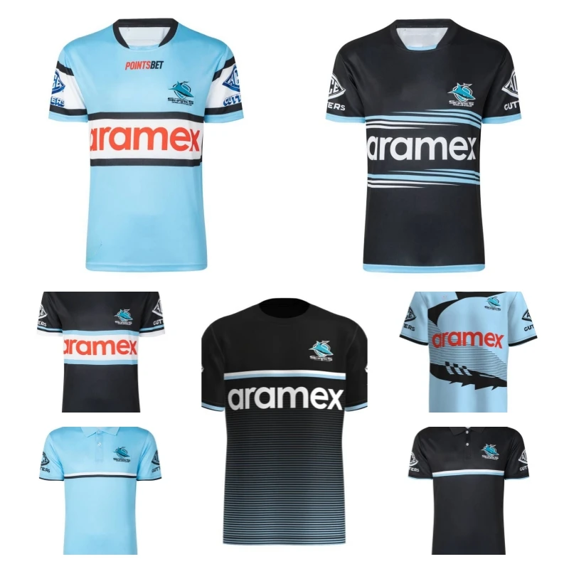 

2023 Cronulla Sharks Anzac / Home / Away / Heritage / Indigenous / Singlet Rugby Jersey - Mens Size:S-5XL