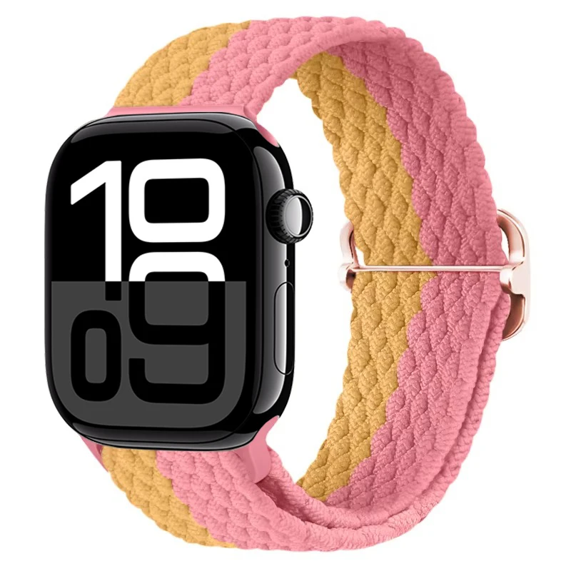 Premium Nylon Braided Strap for Smartwatch - Durable and Stylish Bracelet Design