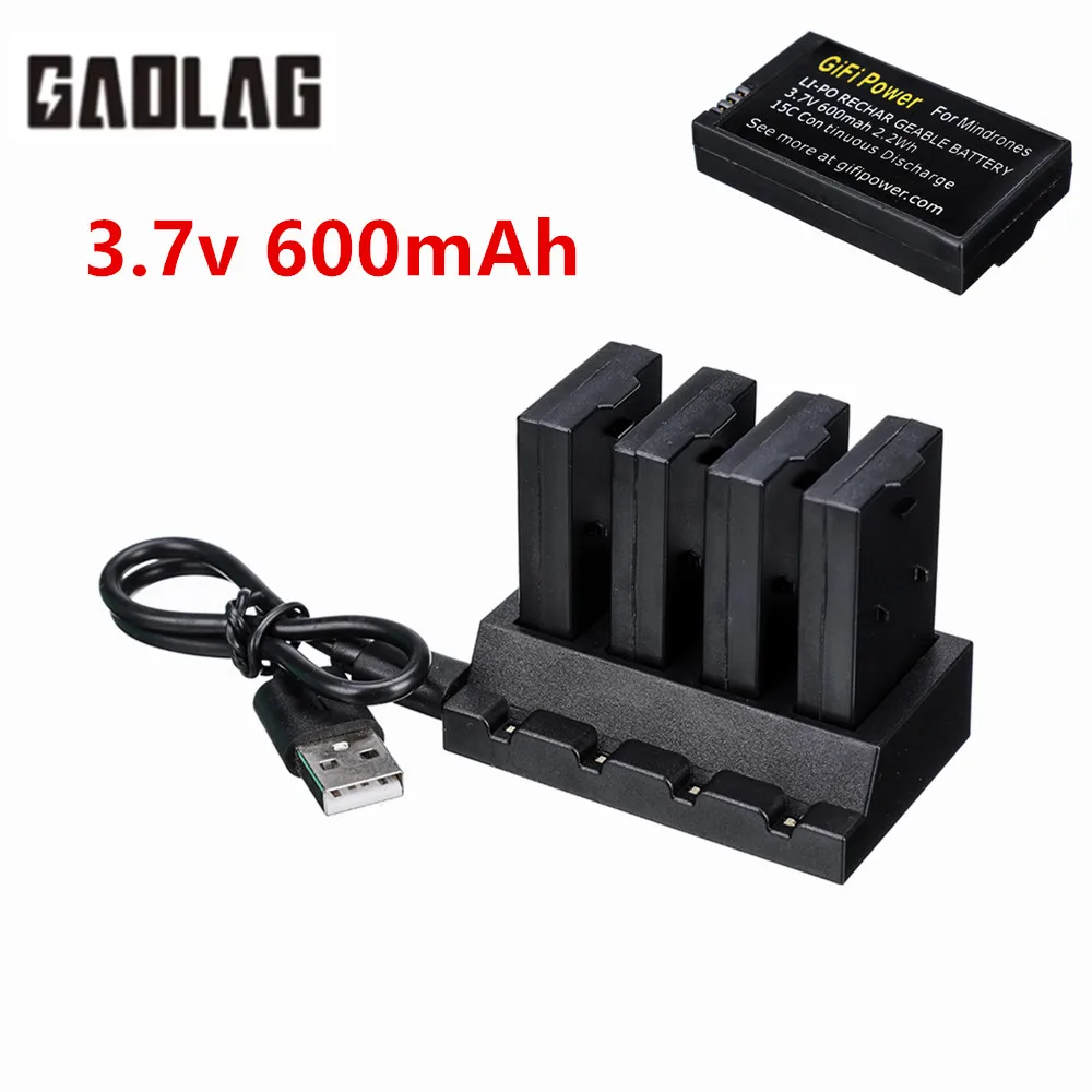 Batterie Drone 3.7V 1800mAh Lot 1-4 Pcs + Chargeur