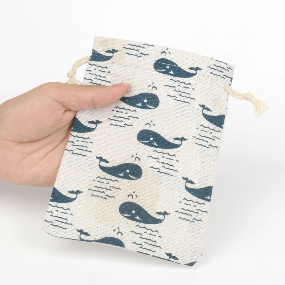 Colexy 24 Pièces Sac Cadeau Avec Cordon De Serrage, Sachets En Jute Réutilisable, 6 Couleur Sacs De Toile De Jute, Organisateur De Bijoux Sacs D'Artisanat Pour Décorations De Cadeaux, 9 X 12