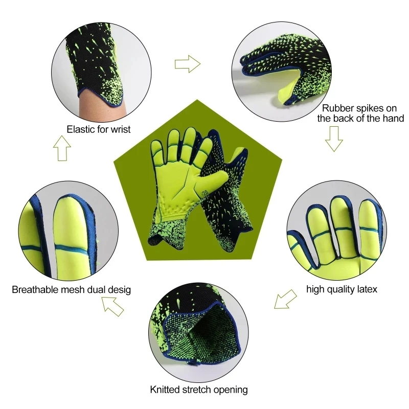 EliteKeepers Guanti Portiere Bambino EK Basic Kiddo – Taglio Negativo, Lattice Dumex, Design Anime