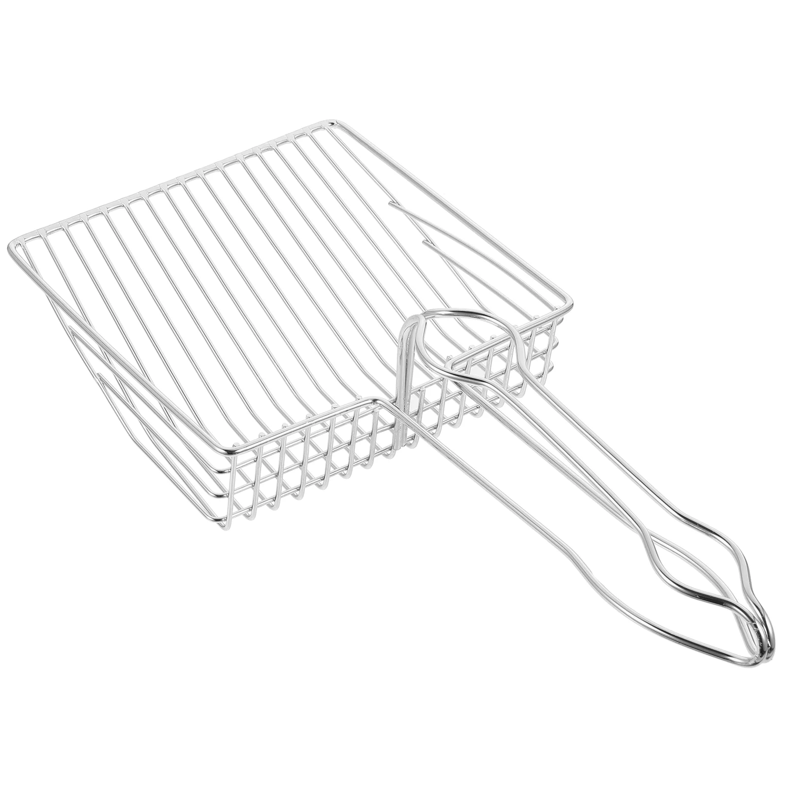 

Cat Litter Poop Scoop Pet Reusable Scooper Metal Clean Tool Glass Cleaner