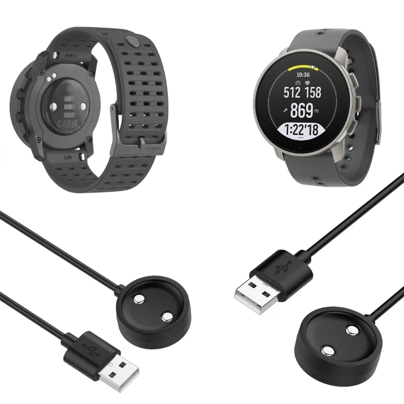 

New Power Adapter Suitable for Suunto 9 Charging Cradle-Cable Dock Bracket-Stand Smartwatch Holder Station