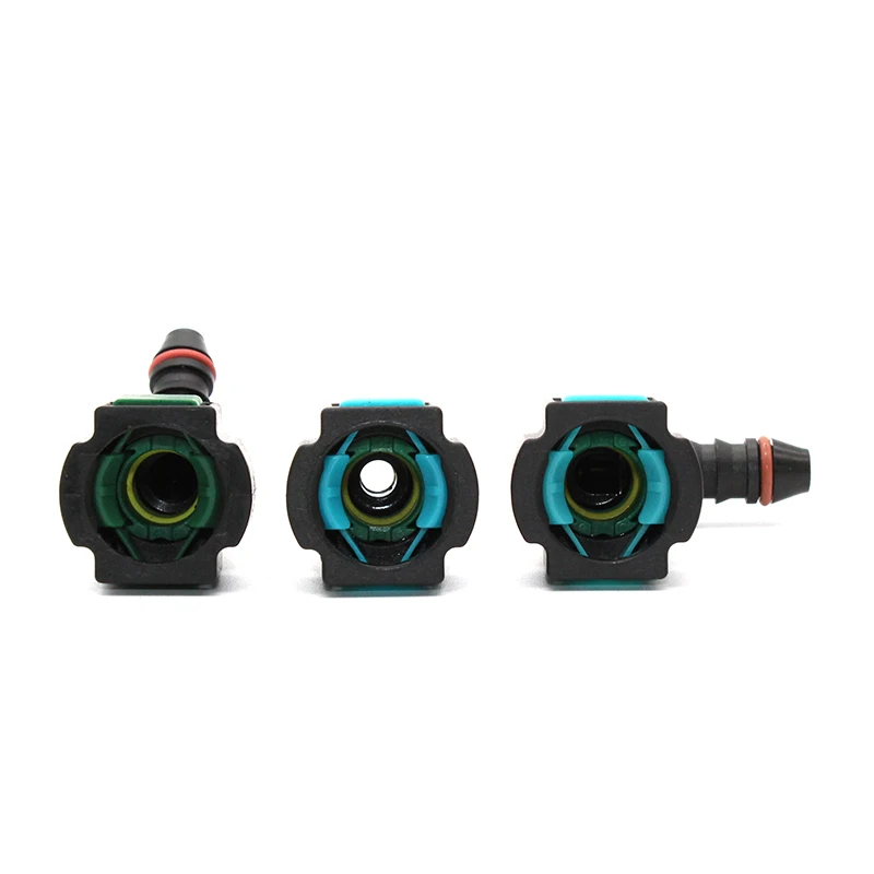 9.49 ID6 Double Lock Spring Auto Car Fuel Line Hose Coupler Quick Release Connector Fuel Line Carburetor Part