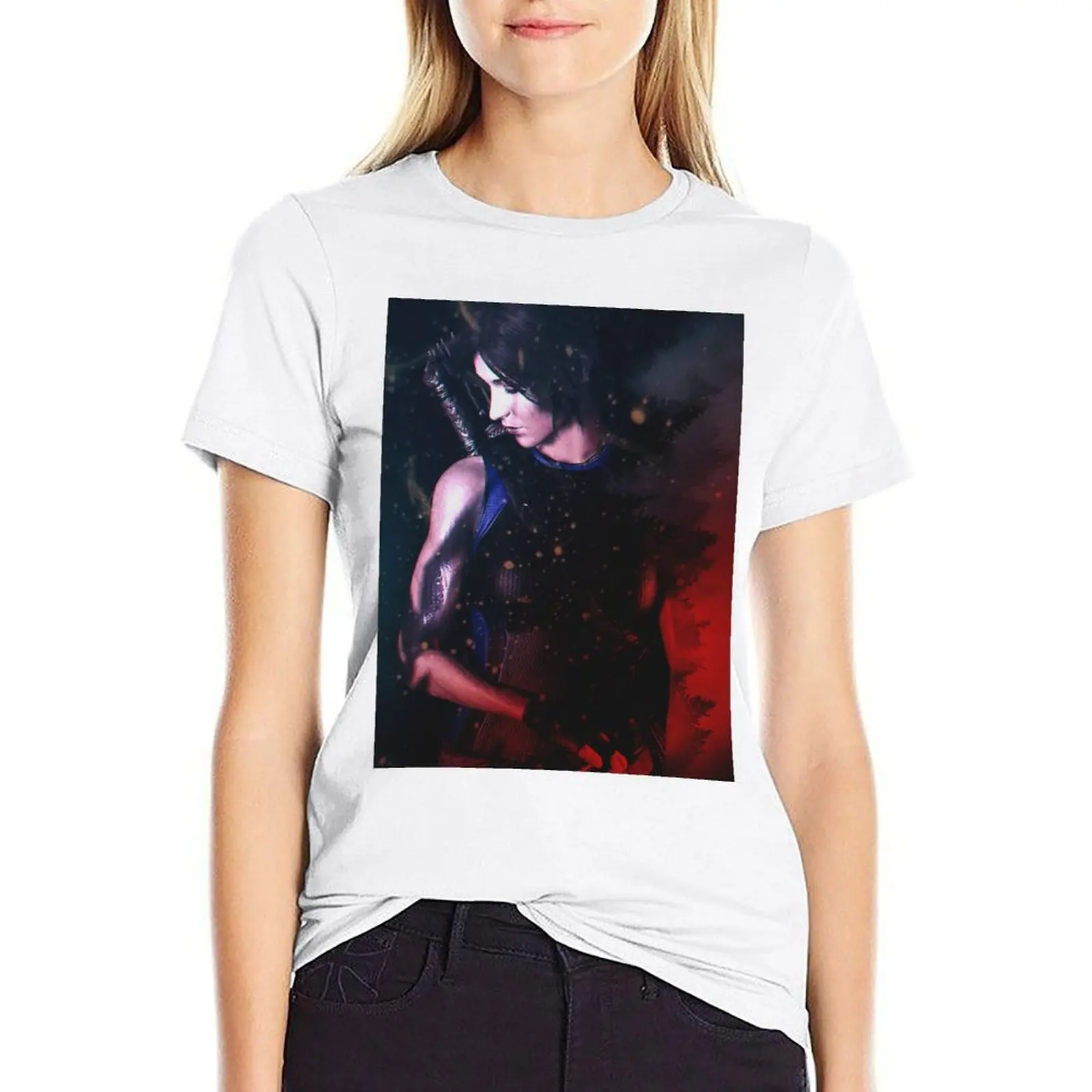 Tomb Raider 3 2019 T-Shirt Anime Abbigliamento Estate Top Top Donna