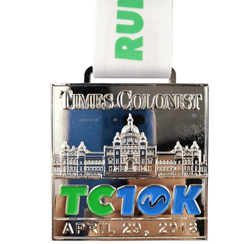 

design your own medal custom medal zinc alloy running medal--50.8mm diameter--150pcs