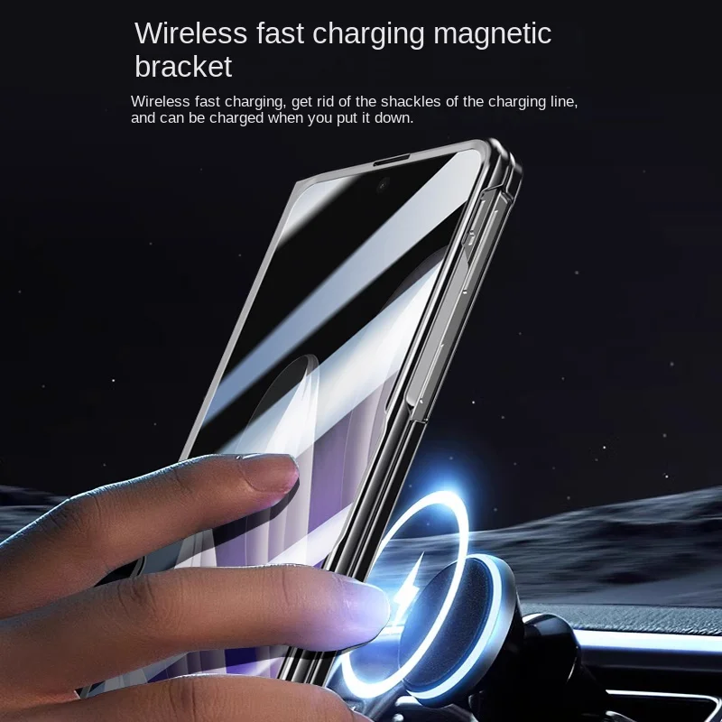 OPPO Find N5 Enhanced Lens Protection Case with Magnetic Wireless Charging Support