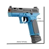 G17 Pistol Shell Throwing Continuous Firing Blowback Soft Bullet Gun Empty Hanging Birthday Gift 5